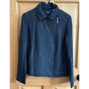 NWOT, Chico’s Women’s Dress up Zip up Black Jacket Sz 1 (US size 8/10)